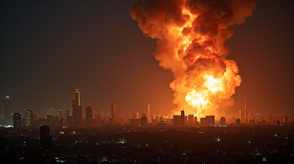 Spanningen Hoog Opgelopen Nu Iran Israëlische Steden Aanvalt in Escalatie van Conflict