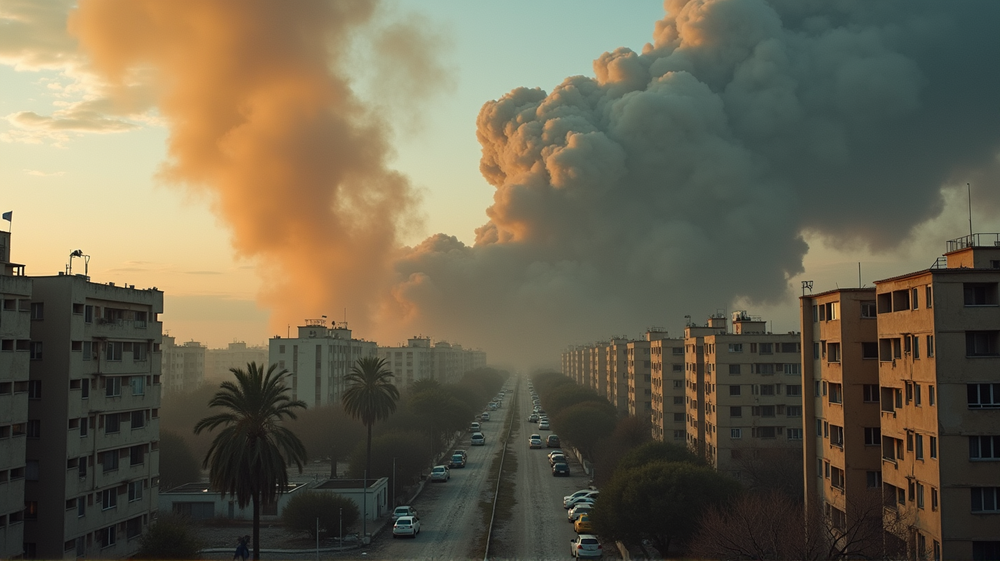 Spanningen Stijgen als Iraanse Raket Israëlisch Ziekenhuis en Woonwijken Treft