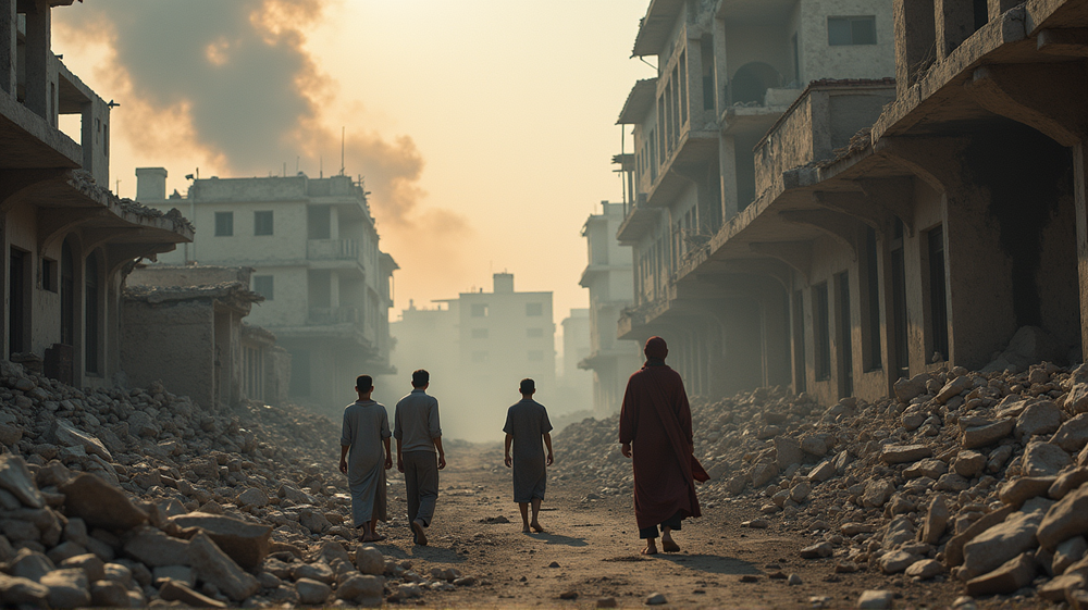 Gaza in Opschudding: Israëlische Aanvallen Laten een Spoor van Verwoesting Achter