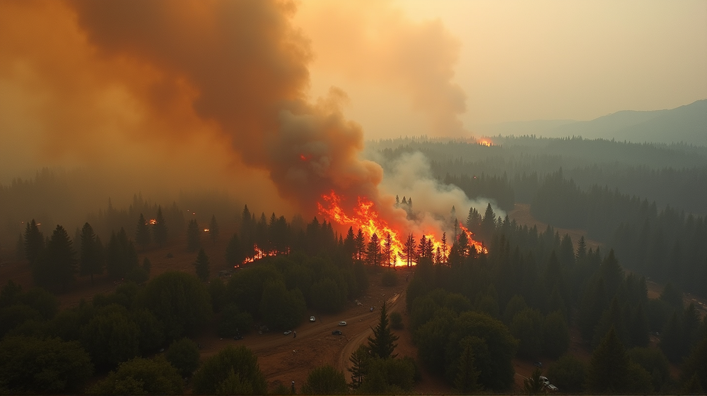 Onverbiddelijke Vlammen: Syrië's Provincie Latakia Worstelt met Ergste Natuurbranden