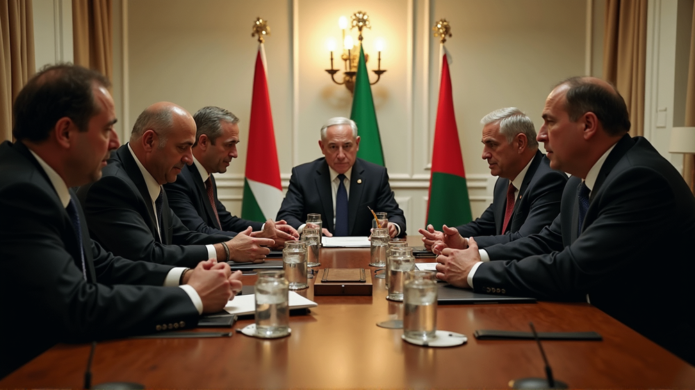 Spanning Loopt Op Terwijl Hamas Netanyahu De Schuld Geeft Voor Het Stopzetten Van Vredesbesprekingen in Gaza