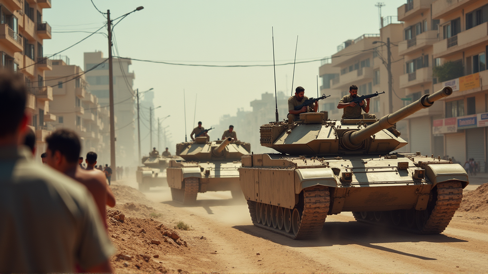 Ontluikend Conflict: Israëls Gedurfde Zet in Deir al-Balah Verovert Wereldwijde Aandacht