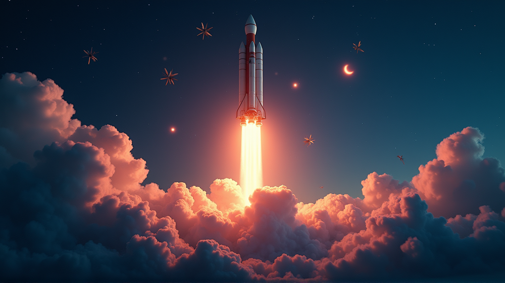 SpaceX Leidt de Charge: Transformatie van Ruimte-Economie met Herbruikbaarheid en Starlink