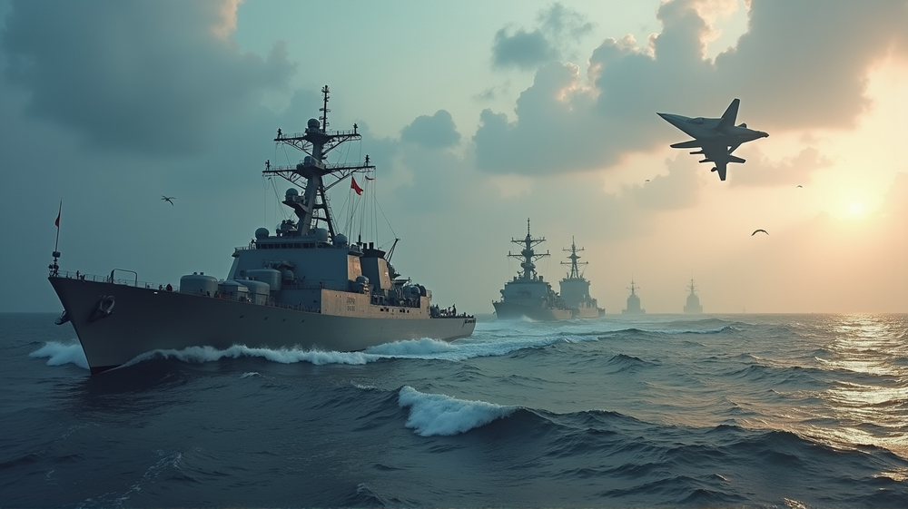 Spanningen Stijgen in de Zuid-Chinese Zee: Amerikaanse Oorlogsschepen Grijpen in te Midden van Chinese Botsingen