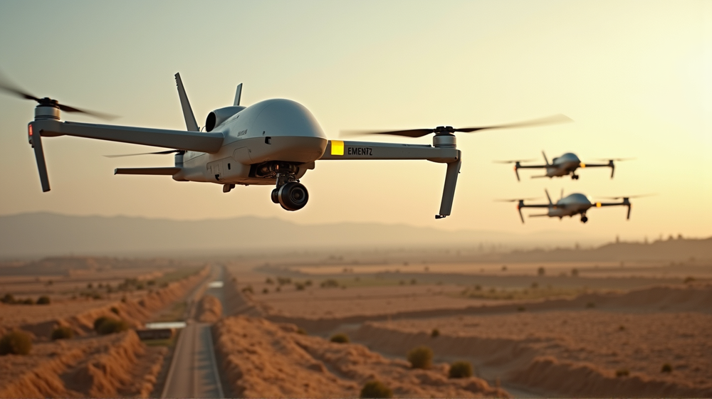 Spanningen Stijgen Nu Israëlische Drones Granaten Droppen Nabij VN-Troepen in Libanon