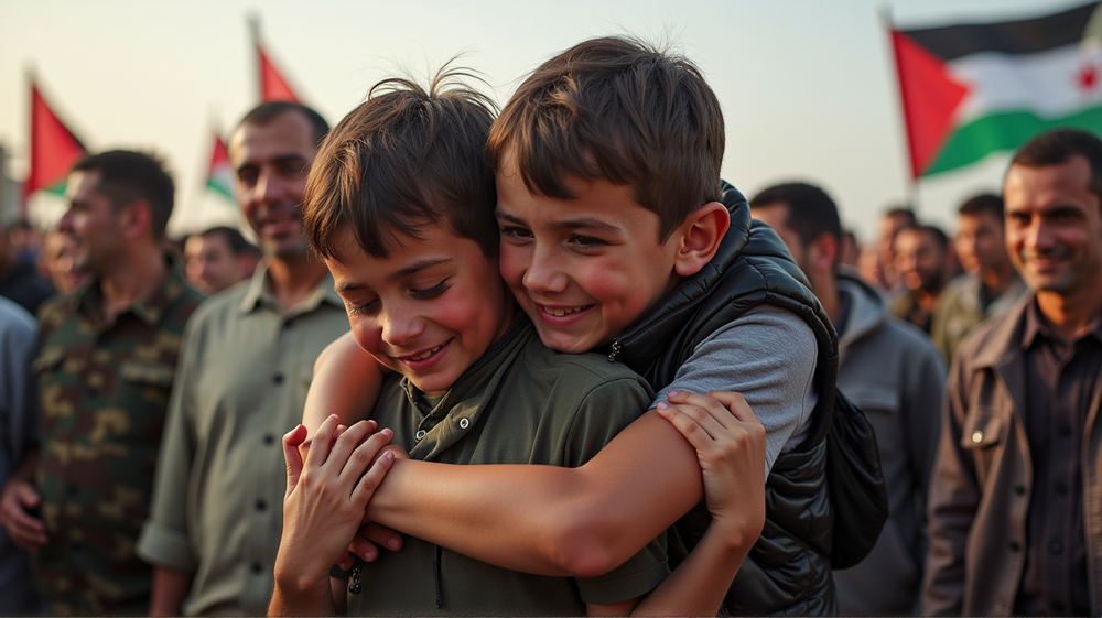 Historische Wapenstilstand Brengt Hoop en Tranen Terwijl Gijzelaars Herverenigen