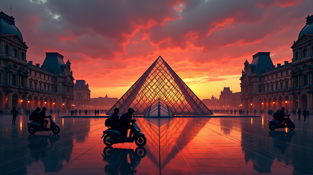 Een Gestolen Erfgoed: De Gedurfde Roof van het Louvre Schokt Parijs