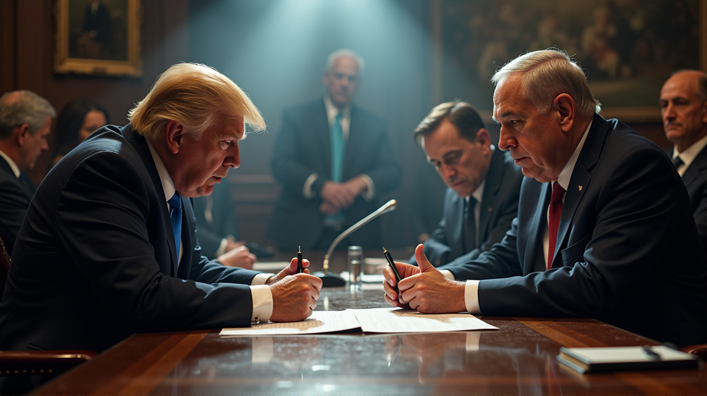 De Wereld Treedt Zachtjes: Trumps Gaza-Vredespoging Onthuld