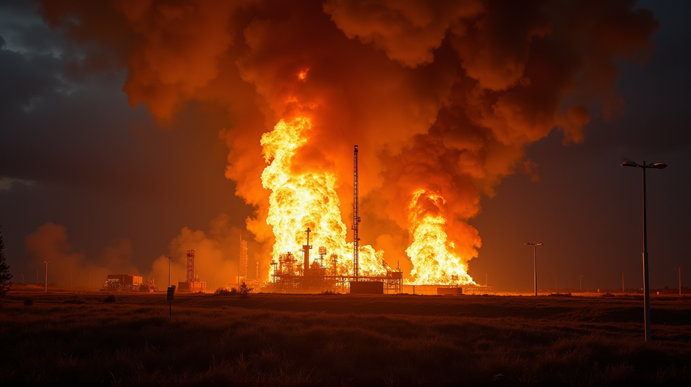 Gedurfde Aanvallen: Kiev's Gedurfde Zet Zet Russisch Depot in Vlammen
