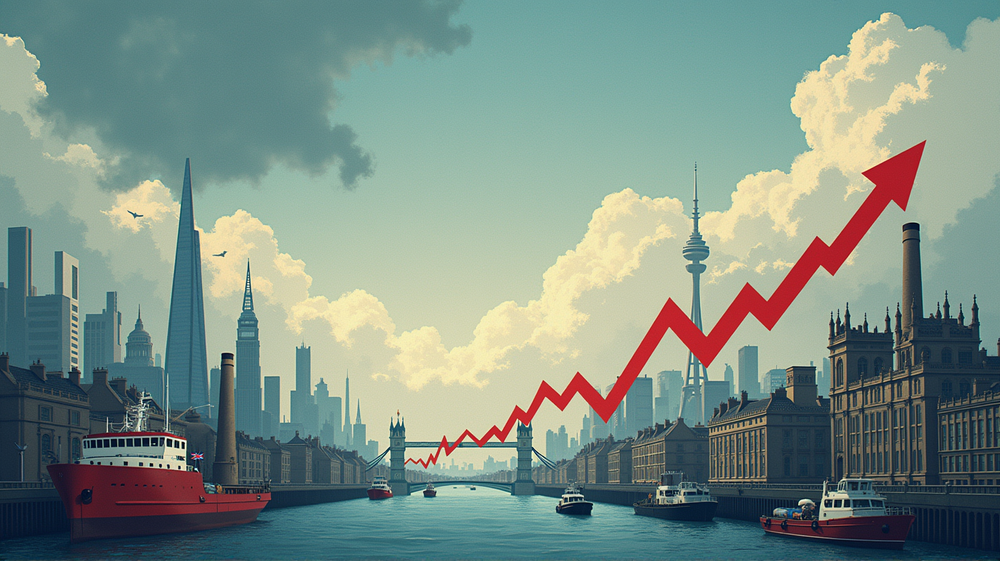 Onverwachte Neergang: Britse Economie Krimpt terwijl Onzekerheid Drijft