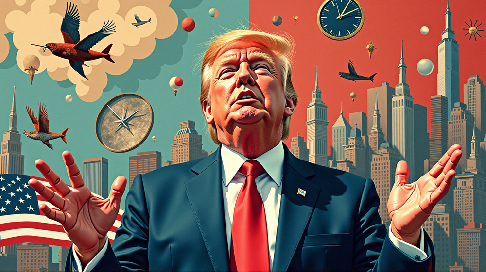 De Economische Illusie van Trump: Een Kaleidoscoop van Rijkdom of een Fata Morgana van Fouten?