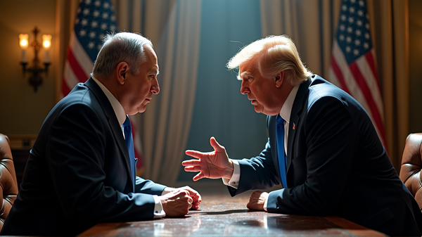 Netanyahu en Trumps Diplomatieke Drama: Amerikaanse-Israëlische Relaties in de Schijnwerpers