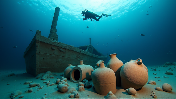 Oud Scheepswrak Met Onberispelijke Artefacten: Een Duik in de Maritieme Geschiedenis