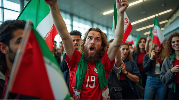 WK-droom uitgesteld: Iraniërs kampen met reisverbodzorgen