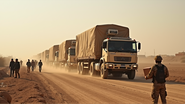 Binnen in de Strijd: Ladingen Hulp Gestaakt aan Gaza's Grens