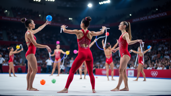 Ritmische Wonderen: Een Visueel Feest van de Kampioenschappen in Brazilië