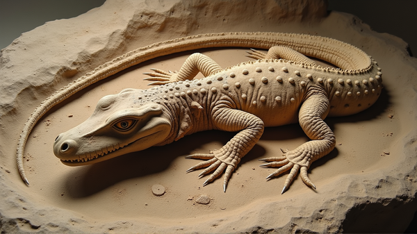 Oude Zwemmende Reptiel Toont Aanpassingen Als Een Zeehond