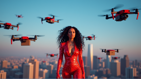 Cardi B Verbreekt Records met Epische Drone Album Lancering