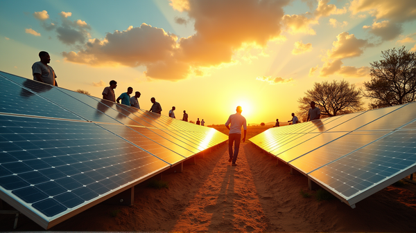 Kan Afrika's Zonneboom een Wereldwijde Groene Revolutie Ontketenen?