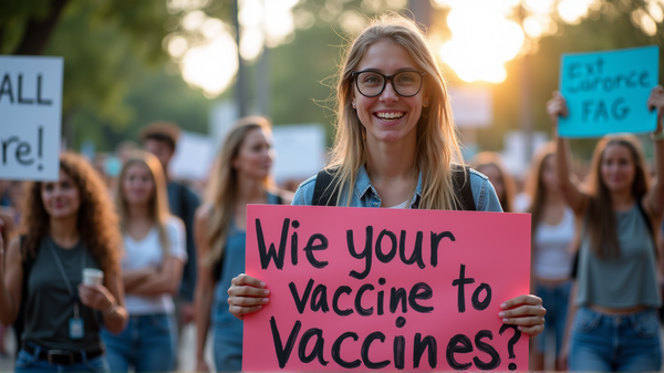 UF Medische Studenten Kom in Actie Tegen Afschaffing van Vaccin Mandaten in Florida