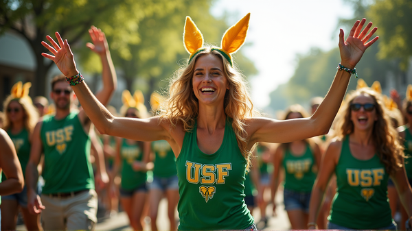 COPHers Ontketenen Eindeloze Energie in Groene en Gouden Festiviteiten