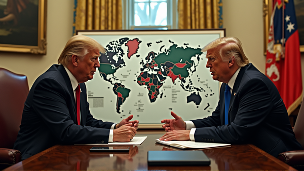 Trumps Inzetstuk Vergadering met Zelensky te Midden van Poetins Raketwaarschuwing