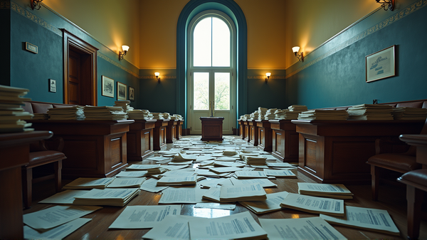 Economische Onrust Dreigt nu de Overheid op Slot Gaat