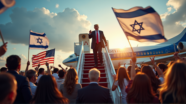 Trumps Triomfantelijke Bezoek aan Israël Te Midden van Historische Bevrijding van Gijzelaars