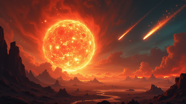 Hemelse Drama: Ontploffende Kometen, Zonnestormen en Prehistorische 'Hel Varkens'