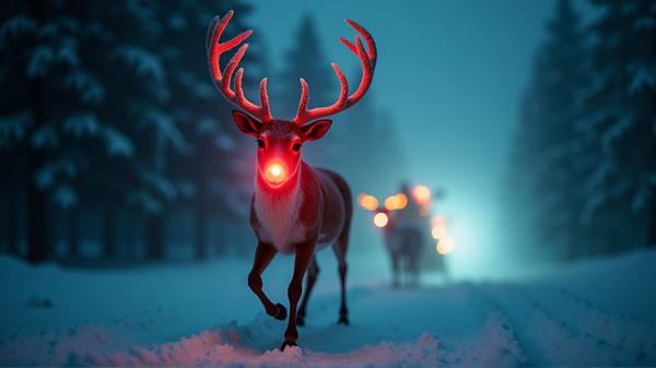 Is Rudolf's Bioluminescente Neus de Sleutel tot het Succes van de Kerstman?